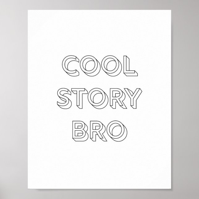 Affiche Cool Story Bro (Devant)