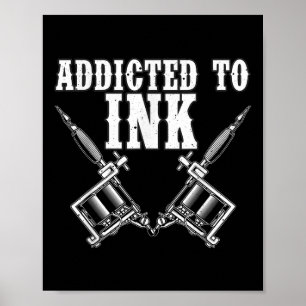 Affiche Cool Tattoo Lover Art Pour Hommes Femmes Tattooing