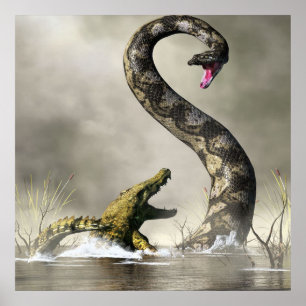Affiche Cool Titanoboa