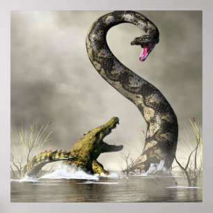 Affiche Cool Titanoboa