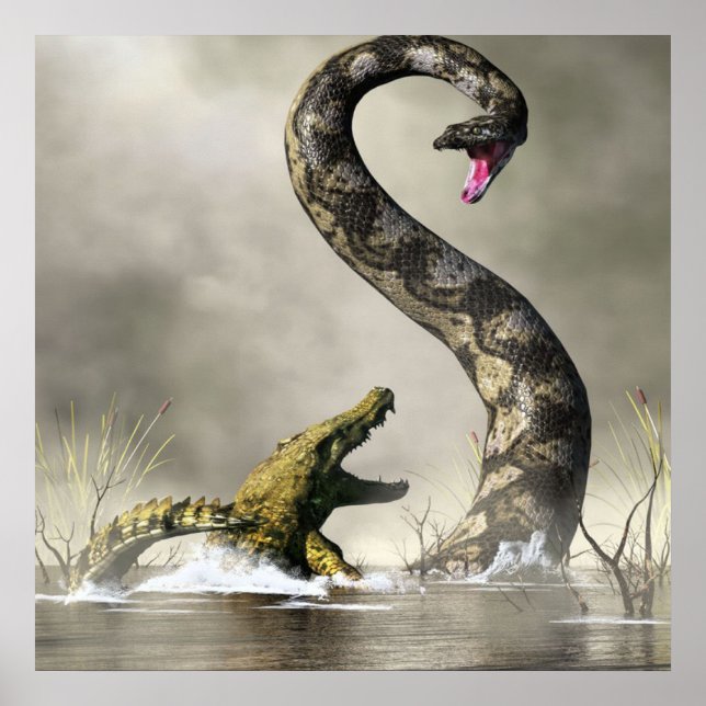 Affiche Cool Titanoboa (Devant)
