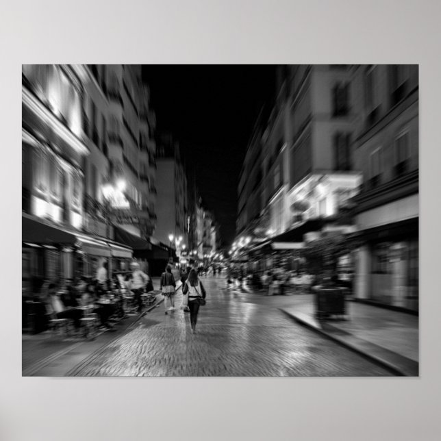 Affiche Cool, urbain et parisien (Devant)