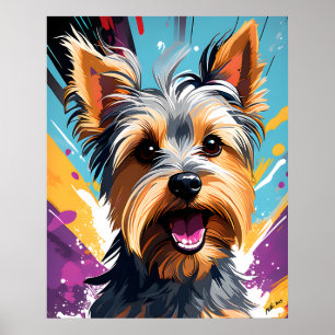 Affiche Cool Yorkie