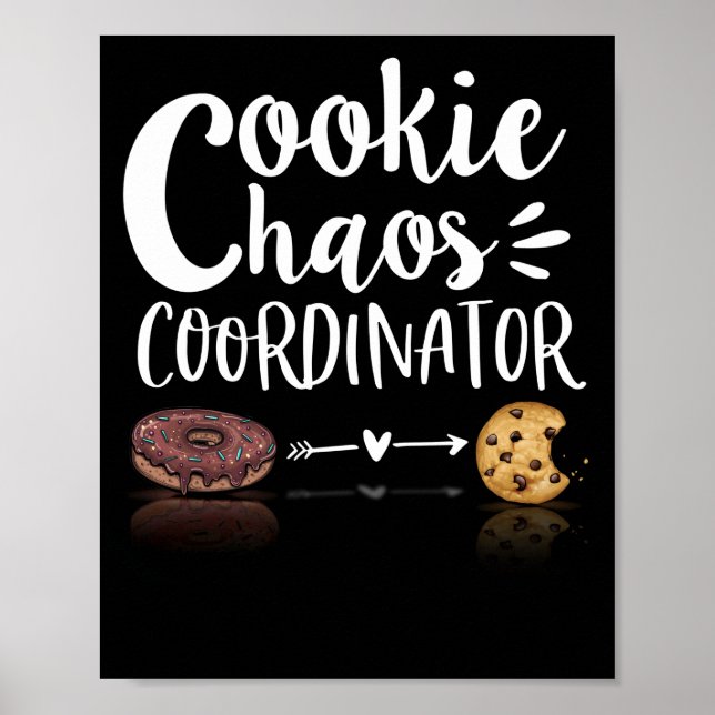 Affiche Coordinateur Cookie Chaos Funny Cookie Sales (Devant)