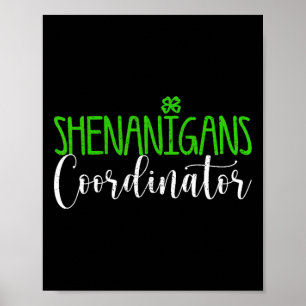 Affiche Coordinateur de Shenanigans Joyeuse Saint-Patrick