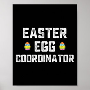 Affiche Coordinateur des oeufs de Pâques Fun Boys Girls En