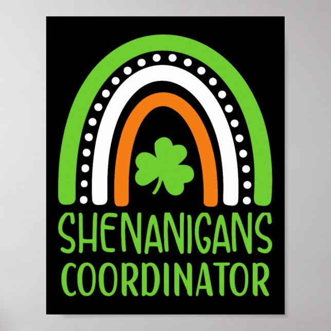 Affiche Coordonnateur de Shenanigans Irish Rainbow - St Pa (Devant)