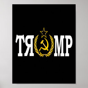 Affiche Copain Trump Fou Russe Impeach Trump Russe E