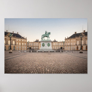 Affiche Copenhague Danemark