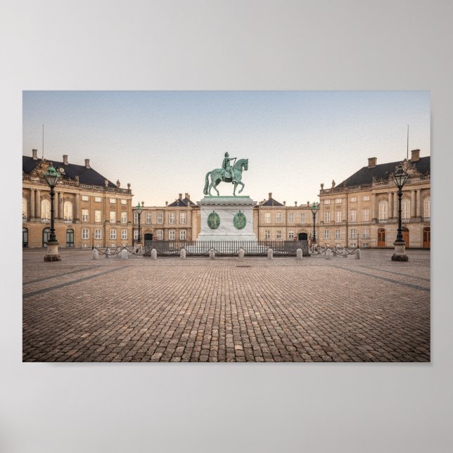 Affiche Copenhague Danemark (Devant)