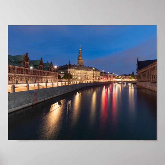 Affiche Copenhague Danemark (Devant)