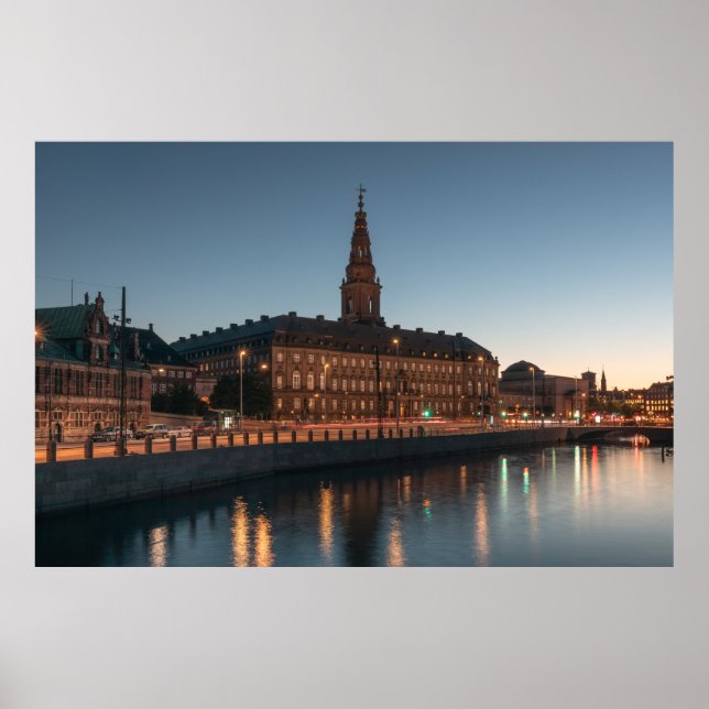 Affiche Copenhague Danemark (Devant)