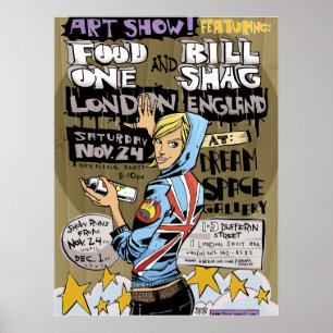 Affiche Copie/affiche de Londres