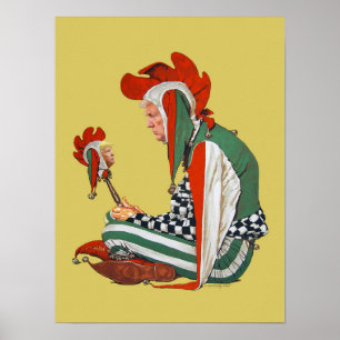 Affiche Copie archivistique de farceur de cour d'atout