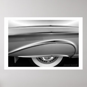 Affiche Copie classique d'affiche de la voiture 99