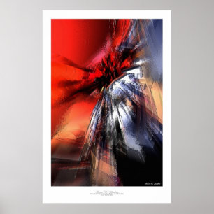 Affiche Copie d'art abstrait - Quintus #3