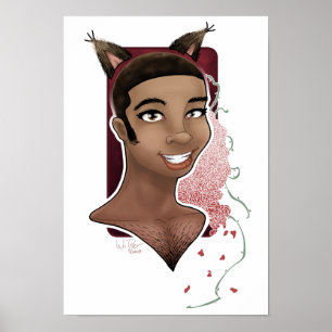 Affiche Copie d'art d'autoportrait