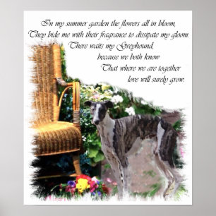 Affiche Copie d'art de lévrier