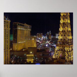 Affiche Copie de bande de Las Vegas et d'affiche d'Aladdin