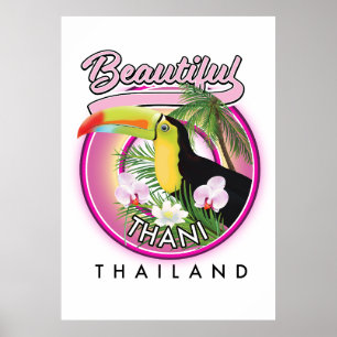 Affiche Copie de Beautiful Thani Thaïlande