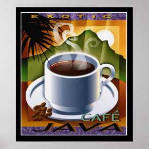 Affiche Copie de café de Java
