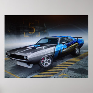 Affiche Copie de challengeur de Dodge