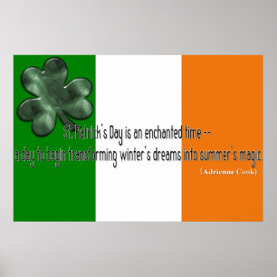 Affiche Copie de citation du jour de St Patrick