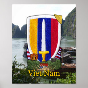 Affiche Copie de correction de guerre d'USARV Vietnam Nam