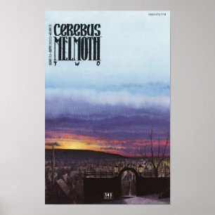 Affiche Copie de couverture de la question #141 de Cerebus
