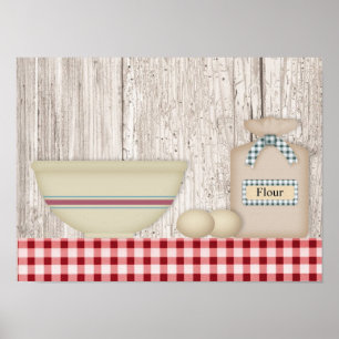 Affiche Copie de cuisson de pays