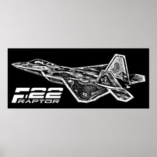 Affiche Copie de F-22 RAPTOR