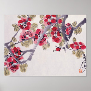 Affiche Copie de fleurs d'abricot