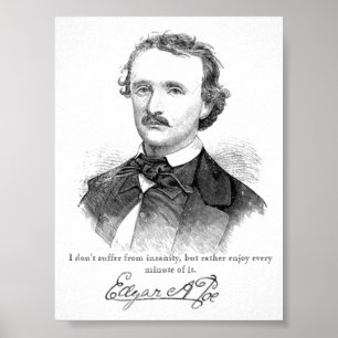 Affiche Copie de folie de Poe