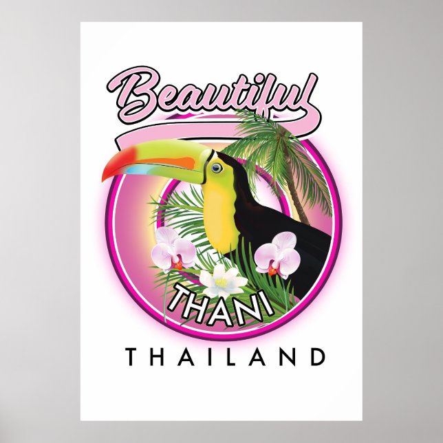 Affiche Copie de la belle Thani Thaïlande (Devant)