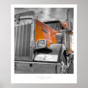 Affiche Copie de mur de camion