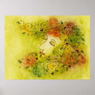 Affiche Copie de nymphe d'automne