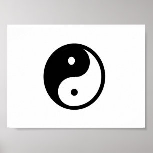 Affiche Copie de petite toile de Yin/Yang