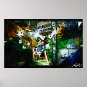Affiche Copie du *NATURAL B-BOY* (série une)