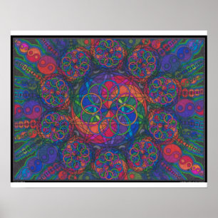 Affiche Copie élémentaire du feu de zen