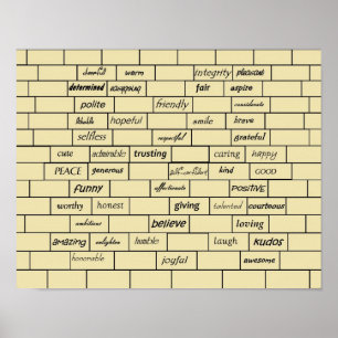 Affiche Copie inspirée de graffiti