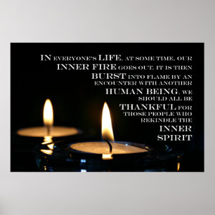 Affiche Copie intérieure de flamme