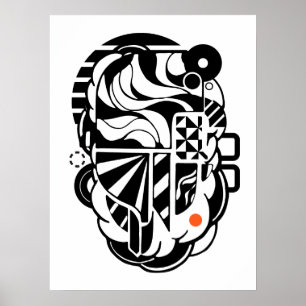 Affiche Copie intérieure de l'espace