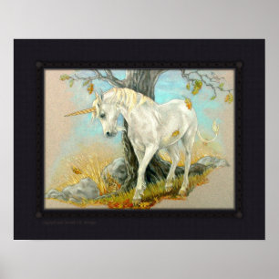 Affiche Copie - l'extrémité de l'été de licorne