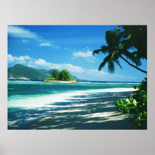 Affiche Copie tropicale de plage