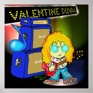 Affiche Copie "Valentine Duval" - par kev Moore