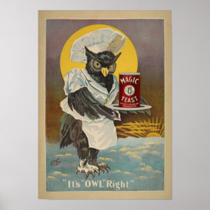 Affiche Copie vintage de cuisson