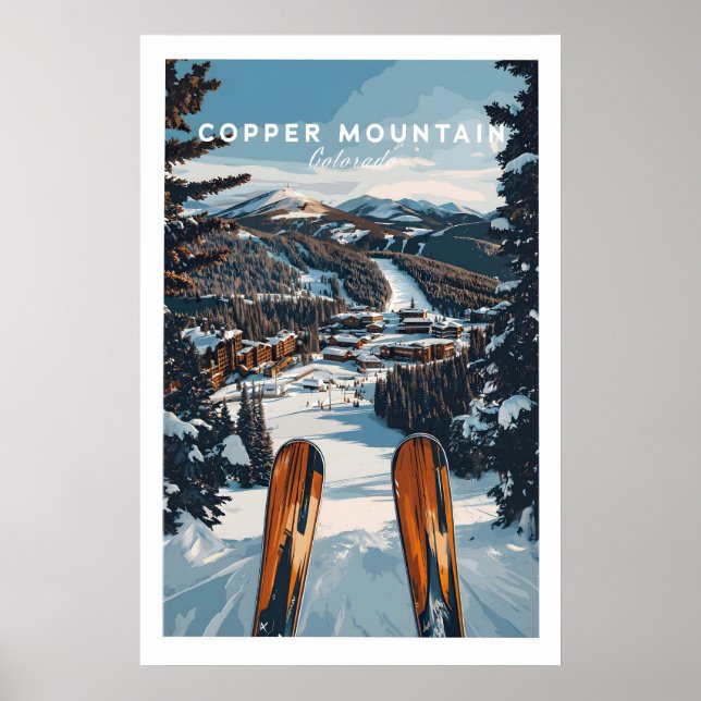 Affiche Copper Mountain Ski Print 1 (Devant)