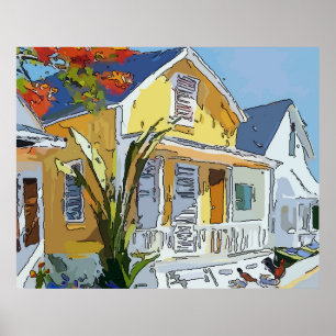 Affiche Coq Neuvième Ward