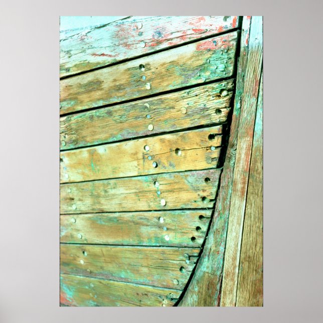 Affiche coque en bois (Devant)