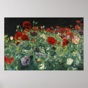 Affiche Coquelicots John Singer Sargent